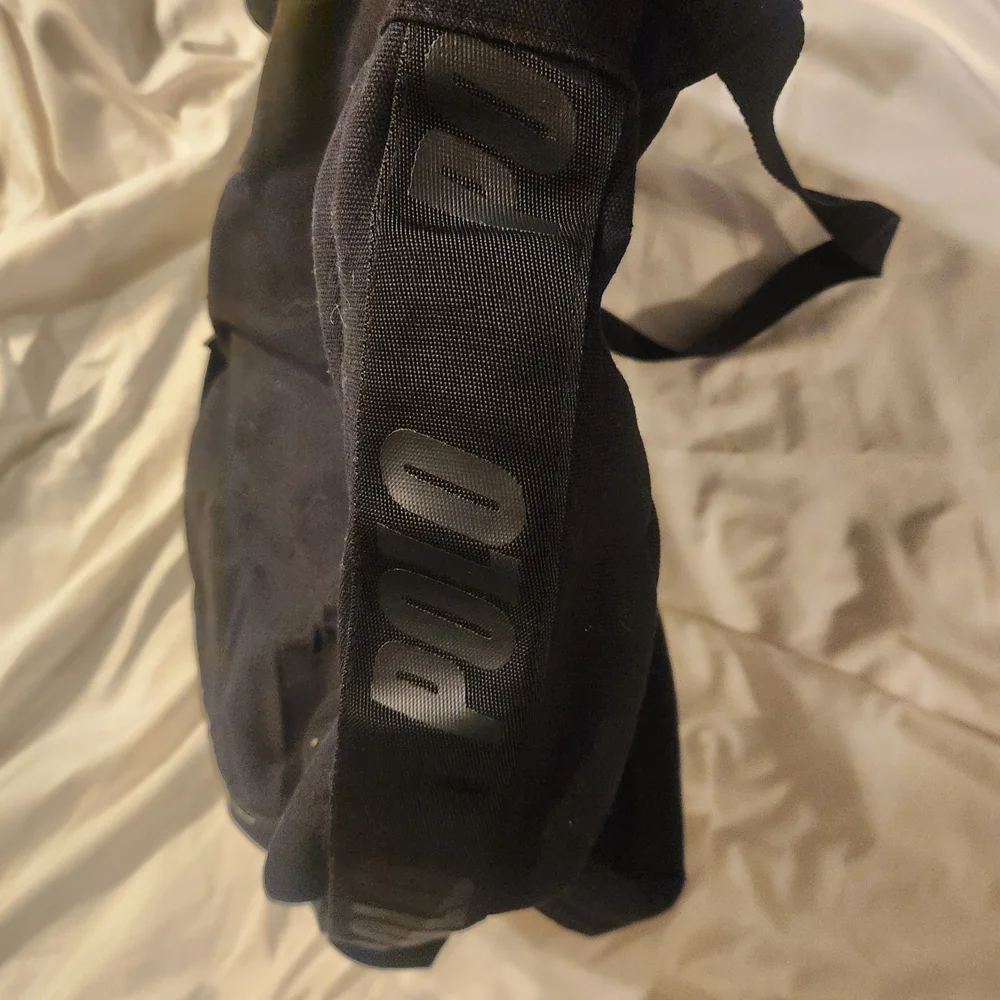 Ralph Lauren Black Backpack with Embroidered Polo Logo EUC - Picture 2 of 7